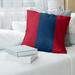 East Urban Home Los Angeles Anaheim Baseball Pillow Cover Polyester in Red/Blue/Navy | 14 H x 14 W in | Wayfair 69F74B60B2724CD4A1530A35FE5AF990