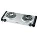 Premium Levella Premium Electric Double Burner Stainless Steel in Gray | 7.87 H x 20.87 W x 2.99 D in | Wayfair PEB235