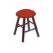 Holland Bar Stool Vanity Stool Upholstered/Microfiber/Microsuede in Red/Gray/Brown | 18 H x 15 W x 15 D in | Wayfair RC18MSDC021