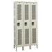 Hallowell Heavy Duty 1 Tier 3 Wide Gym Locker Metal in White | 78 H x 36 W x 12 D in | Wayfair U3228-1HDV-PT