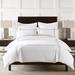 Birch Lane™ Colston Striped 100% Cotton 3 Piece Duvet Cover Cotton Sateen in White | Queen Duvet Cover | Wayfair 7A9D23ADC6B94D71AAE505729DE11168