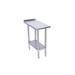 Restaurant Supply Depot Filler Table & Spreader Cabinet Stainless Steel/Steel in White | 36 H x 18 W in | Wayfair WFT-1824