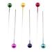 Singer - 300 Piece Pearlized (Multi Color) Head Straight Pins - Size 24, 1-1/2", Steel | 3.75 H x 2.56 W x 1.88 D in | Wayfair 00363