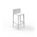 Vondom Spritz Patio Bar Stool Plastic in White | 38.25 H x 19.75 W x 17.75 D in | Wayfair 56019-WHITE