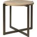 Brownstone Furniture Larkspur End Table Wood in Black/Brown/Gray | 23 H x 22 W x 22 D in | Wayfair LK500