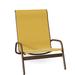 Latitude Run® Gardenella Beach Chair Metal in Yellow | 30 H x 24 W x 32.5 D in | Wayfair F49B98A7A0574A9EB1815BDB2252028B