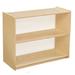 Wood Designs Natural Environments 2 Compartment Shelving Unit Wood in Brown/White | 29.06 H x 36 W x 15 D in | Wayfair 12930AC