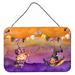 The Holiday Aisle® Halloween Little Witch Party Banner Metal | 8 H x 12 W x 0.03 D in | Wayfair 7C051FD62B7E4F0E823F7EBD525FAA9D