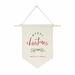 The Holiday Aisle® Personalized Couple Names Hanging Wall Banner, Cotton | 14 H x 10 W x 0.1 D in | Wayfair 326735A094EB4A4AB48DE22FE035114D