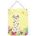 The Holiday Aisle® Easter Eggs Pug Hanging Prints Wall Décor Metal in Gray/Yellow | 12 H x 16 W x 0.03 D in | Wayfair