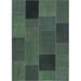 Green 67 x 0.12 in Area Rug - Red Barrel Studio® Geometric Hand-Knotted Hemp Area Rug Hemp | 67 W x 0.12 D in | Wayfair