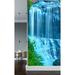 Hokku Designs Westbourne Vertical Water I 8' L x 45" W Wall Mural Fabric in Blue | 45 W in | Wayfair 5D150AB2D9024FD1981B44CED2FBE8B1