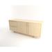 Tronk Design Chapman 70.5" Wide 2 Drawer Sideboard Wood in Brown | 29 H x 70.5 W x 23 D in | Wayfair CHP_3U_1DW_2DO_WAL_GD