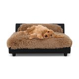 Tucker Murphy Pet™ Adalyn Dog Sofa Polyester in Brown | 16 H x 26 W x 24 D in | Wayfair 55F4C41FAFFC4418B828D591C4440C83