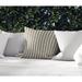 Union Rustic Giacomo Outdoor Square Cotton Pillow Cover & Insert Eco-Fill/Polyester in White | 18 H x 18 W x 4 D in | Wayfair