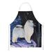 Winston Porter Starry Night Keeshond Apron, Nylon in Black | 27 W in | Wayfair 976CB89FB1184805B47549E0E046C7F1