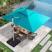 Latitude Run® Sim 9.84' x 13.11' Rectangular Cantilever Umbrella Metal in Blue/Navy | 108 H in | Wayfair 5EAE637F2FB04839ABECC256CA7F3529