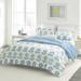 Laura Ashley Stitched Vine Leaf Pair Sham 100% Cotton in Blue | 26 H x 26 W x 1 D in | Wayfair USHSGY1083264