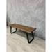 Union Rustic Garion Wood Bench Wood in Brown | 18 H x 60 W x 16 D in | Wayfair 8F28DF7CC70C419CAF0A7278D3849E06