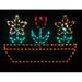 Lori's Lighted D'Lites Flowers in Pot Spring Holiday Lighted Display Metal in Green/Red/Yellow | 34 H x 43 W x 0.25 D in | Wayfair 902-FP