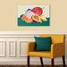Gracie Oaks 'Modern Colorful Fruit Still Life' - Wrapped Canvas Painting Print Canvas | 20 H x 30 W x 1.25 D in | Wayfair