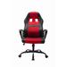 Orren Ellis Office Desk Gaming Chair Faux Leather in Red | 45.7 H x 24.6 W x 24.6 D in | Wayfair 3DD49851F7F54D54865A68FA7E88DC39