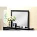 Red Barrel Studio® Malaika Wood Framed Mounts to Dresser Mirror Dresser in Black | 35 H x 39 W x 1 D in | Wayfair 89CF929781B7414097B3153F6F100EAF