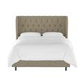 Birch Lane™ Mai Tufted Standard Bed Polyester/Metal | 55 H x 44 W x 80 D in | Wayfair B405102689F545DC9B196B47E2949B8A