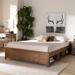 Union Rustic Dalary Storage Platform Bed Wood in Gray | 16.06 H x 80.94 W x 84.64 D in | Wayfair 4F7EB01AC8EA4B3A8F53C04BC579A08F