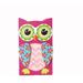 Zoomie Kids Wellston Owl ToothBrush Holder Wood in Brown/Pink | 6 H x 3.5 W x 2.75 D in | Wayfair 388C985BAE2942808A46CB1B6C6C2C76