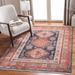 Black 48 x 0.31 in Indoor Area Rug - Loon Peak® Kidder Oriental Rust/Area Rug | 48 W x 0.31 D in | Wayfair 4293253AAA074CBDA5ACDE1FCC5A7610