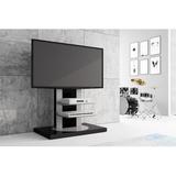 Orren Ellis Erten TV Stand for TVs up to 55" Wood in Black | 35.4 H in | Wayfair 79919F76C098484C932A674A31DB406C