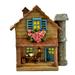 Rosalind Wheeler Marvale Miniature House Fairy Garden Resin/Plastic | 5 H x 4 W x 4.5 D in | Wayfair 442AE0A9D12748D1A25E5166B099D455