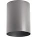 Brayden Studio® Novack Metallic Gray Integrated LED Outdoor Flush Mount Metal | 6.5 H x 5 W x 5 D in | Wayfair LDER7486 43208476