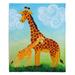 Harriet Bee Lyndonville Giraffes Blanket Polyester | 68 W in | Wayfair FCD5938400744E1E91BBB47CCE7109B3