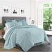 Latitude Run® Acampo Comforter Set Polyester/Polyfill/Cotton Percale in Blue | Super Queen Comforter + 2 Shams + 2 Throw Pillows | Wayfair