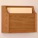 Wooden Mallet Extra Deep Single Pocket Chart Holder Wood in Black | 11 H x 15 W x 4.5 D in | Wayfair CHD15-1BK