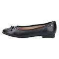 Hush Puppies Women Naomi Closed Toe Ballet Flats, Black Black Black, 8 UK