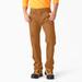 Dickies Men's Flex DuraTech Relaxed Fit Duck Cargo Pants - Brown Size 44 32 (DP702)