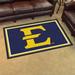 Blue 48 x 1.5 in Area Rug - FANMATS NCAA Synthetic Black/Area Rug Nylon | 48 W x 1.5 D in | Wayfair 20150