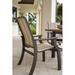 Telescope Casual St. Catherine Patio Dining Armchair Plastic/Resin/Sling | 38 H x 25.5 W x 29.75 D in | Wayfair HH7J87801