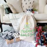 The Holiday Aisle® First Christmas as Mommy & Daddy Sack | 27 H x 19 W x 0.25 D in | Wayfair A90D2F9B04884AF5BCA8D8E377EBF7E8