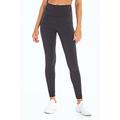 Bally Total Fitness Damen Standard The Legacy Tummy Control Legging, Heather Charcoal, X-Large