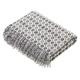 Bronte by Moon, Woollen Throw, Milan Range, Retro Reversible Design - Grey