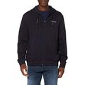 Armani Exchange Men's Everyday French Terry Hoodie, Blue (Navy 1510), Large