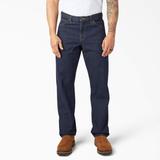 Dickies Men's Regular Fit Jeans - Rinsed Indigo Blue Size 36 29 (9393)