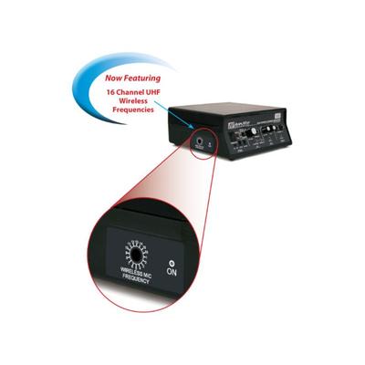 AmpliVox Wireless Multimedia Amplifier Black SW805A
