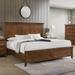 Imagio Home by Intercon San Mateo Storage Platform Bed Wood in White/Brown | 58 H x 68 W x 82 D in | Wayfair SM-BR-8865KS-TUS-C