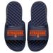 Men's ISlide Navy Syracuse Orange Football Bar Logo Slide Sandals