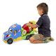 Wader 36340 - Magic Truck Betonmischer, ab 3 Jahren, ca. 59,5 cm, ideal als Geschenk für kreatives Spielen